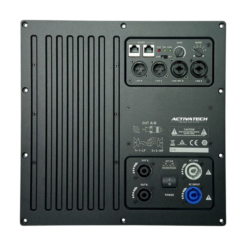 Módulo Amplificador DSP GLA1204 – Sub 1200W + 2×400W · DSP ALLDSP 30 Bandas · Sistema 2.1