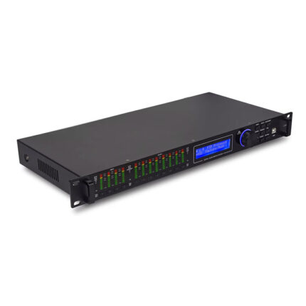 Procesador DSP LA408 – 4 Entradas · 8 Salidas · FIR+IIR · USB/Red