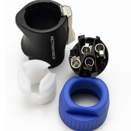 Conector Ficha Speakon 4 Contactos Nl4fc Calidad Plus Negro