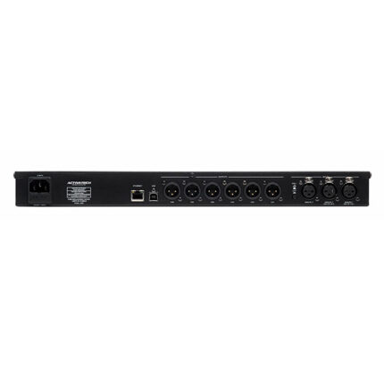 Procesador DSP Venu360 – AutoEQ · Anti-Feedback AFS · App iOS/Android · 5×6