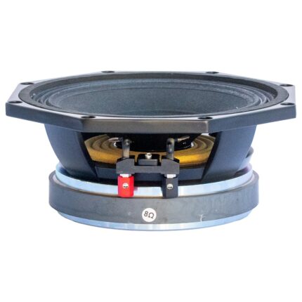 Vista lateral — Altavoz American Vox – AV805