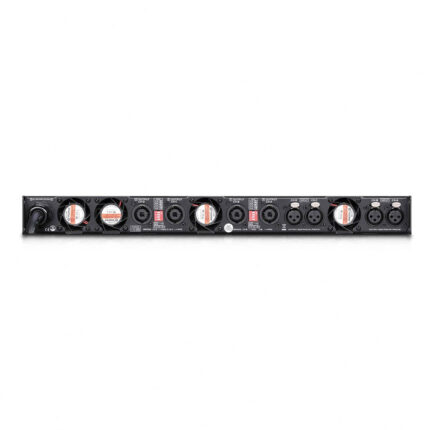 Amplificador GaN DGS410 – 4×1000W @ 8Ω · Damping 5000 · PFC 0.99 · 1U