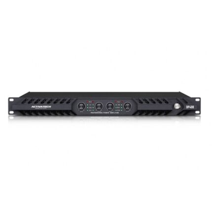 Amplificador Digital DP412 – 4×1200W @ 8Ω · Clase D · PFC · 1U