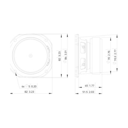 fsf03070 Lavoce altavoz — plano