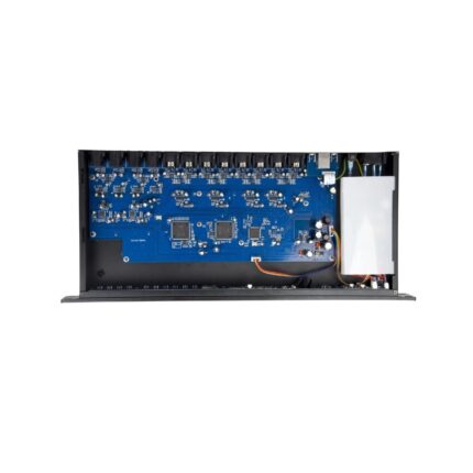 Interior del procesador DSP LD448 con DSP ADSP-21571